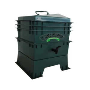 STAZIONE HUMUS - Compostiera domestica con lombrichi