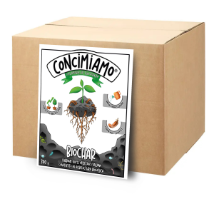 scatola da 7L di Biochar